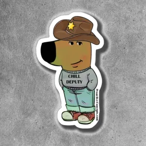 Chill Deputy - Sticker
