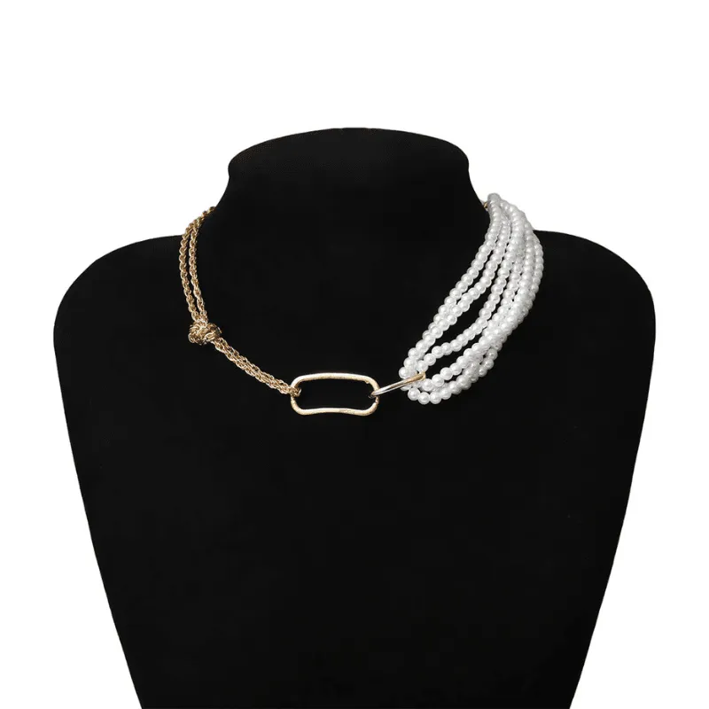 Choker Perlenkette Jasmin