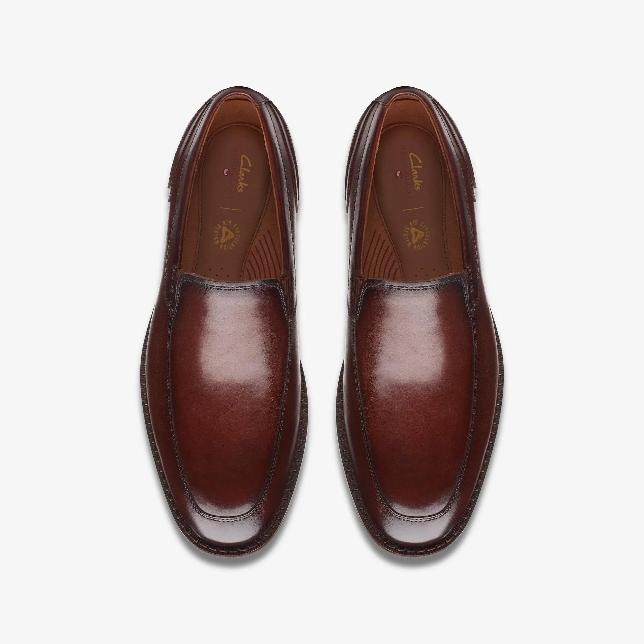 CLARKS UN HUGH STEP MENS SHOES