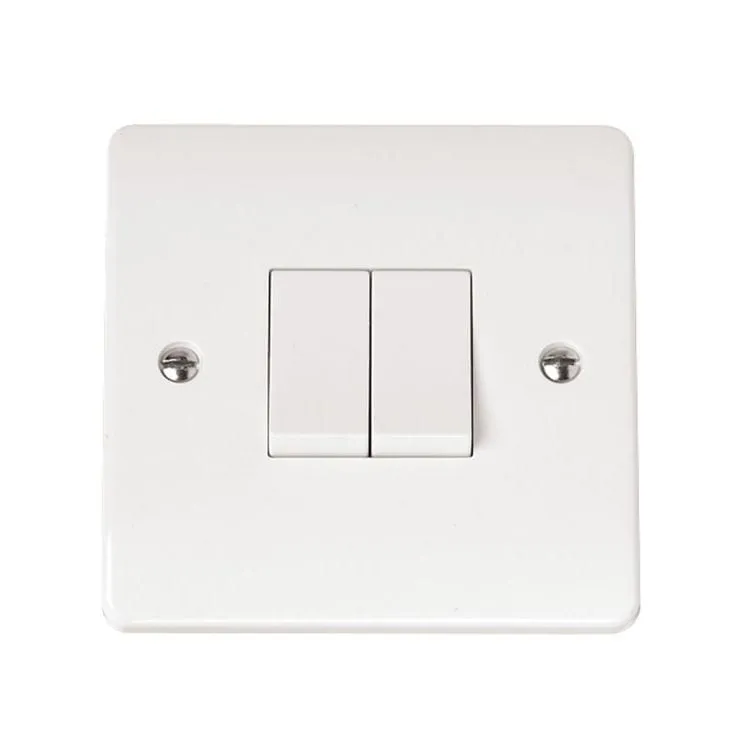 Click Seera 2 Gang 2 Way Switch