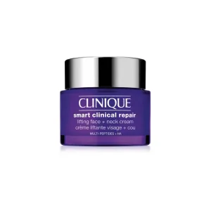 Clinique - Smart Clinical Repair - Lifting Face   Neck Cream - Crème Liftante Visage   Cou - Multi-Peptides   HA
