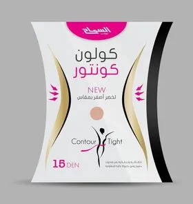 Contour Effect Ultra Sheer 15 Den, Silk Reflections Full-Control Top, Reinforced Toe Pantyhose.