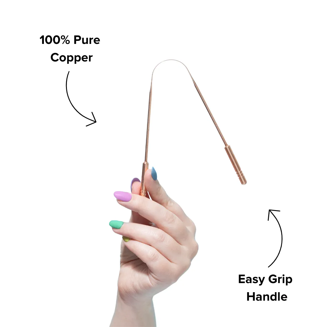 Copper Tongue Cleaner