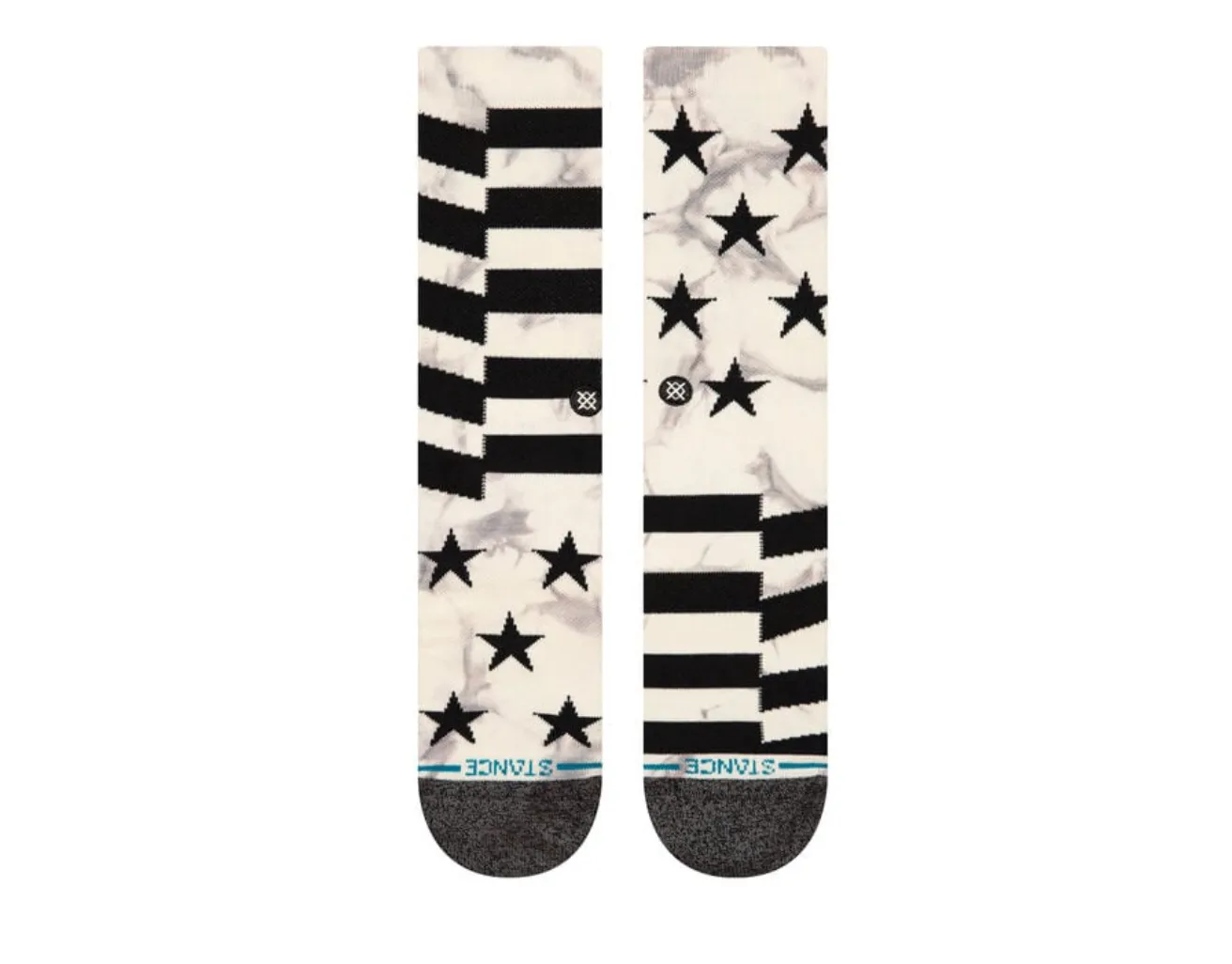 Cotton Crew Socks | Sidereal 2 | Grey