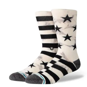 Cotton Crew Socks | Sidereal 2 | Grey