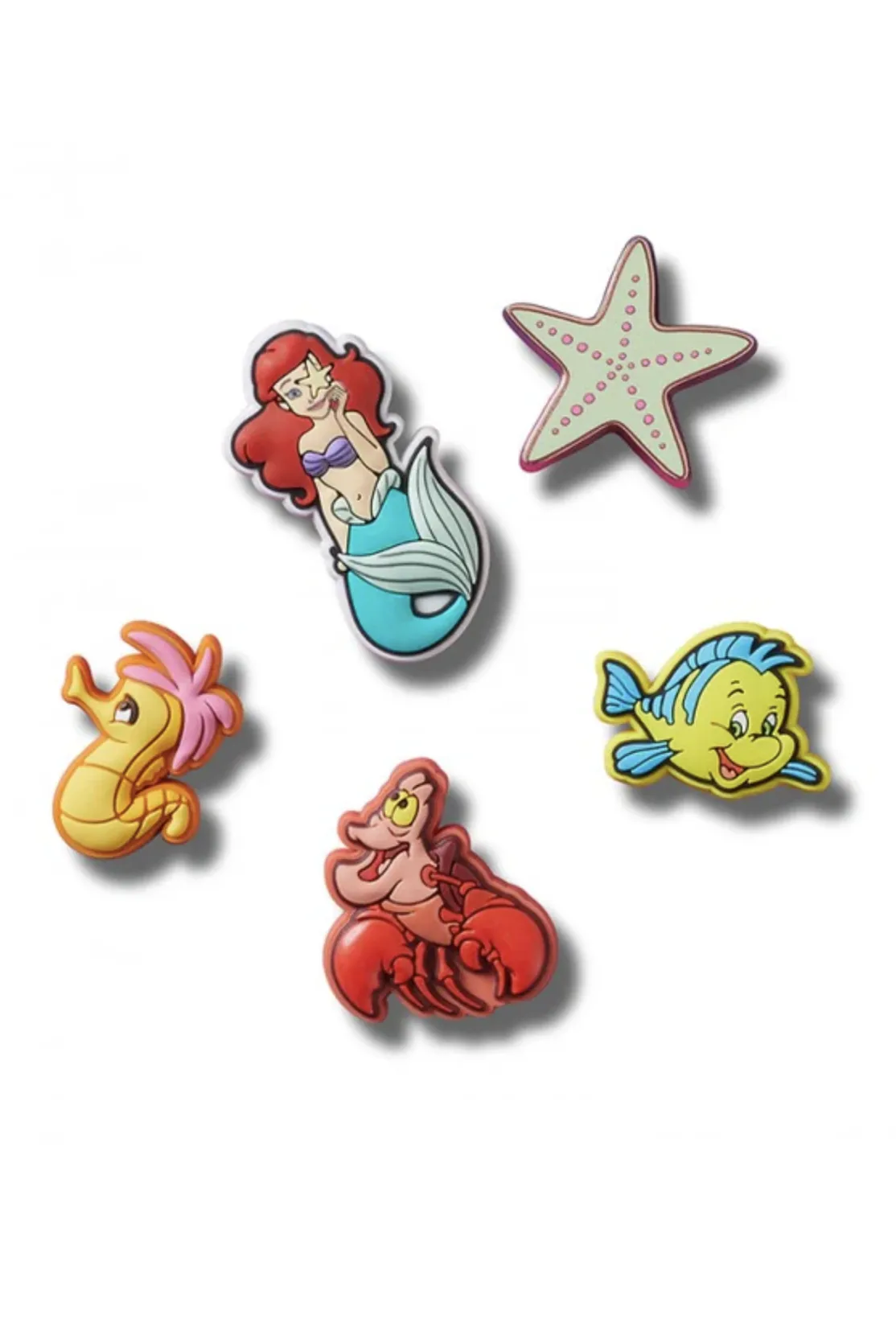 CROCS PRINCESS ARIEL JIBBITZ CHARMS 5PK - MULTI