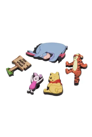CROCS WINNIE THE POOH JIBBITZ CHARMS 5PK - MULTI
