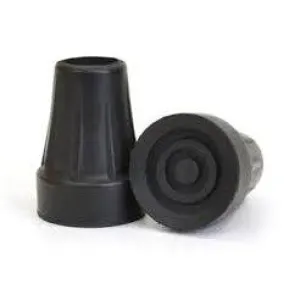 Crutch Tips 7/8" Black - Guardian
