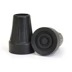 Crutch Tips 7/8" Black - Guardian