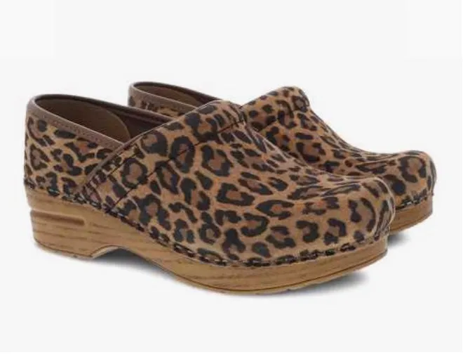 Dansko | Leopard Professional Stapled | Slip On