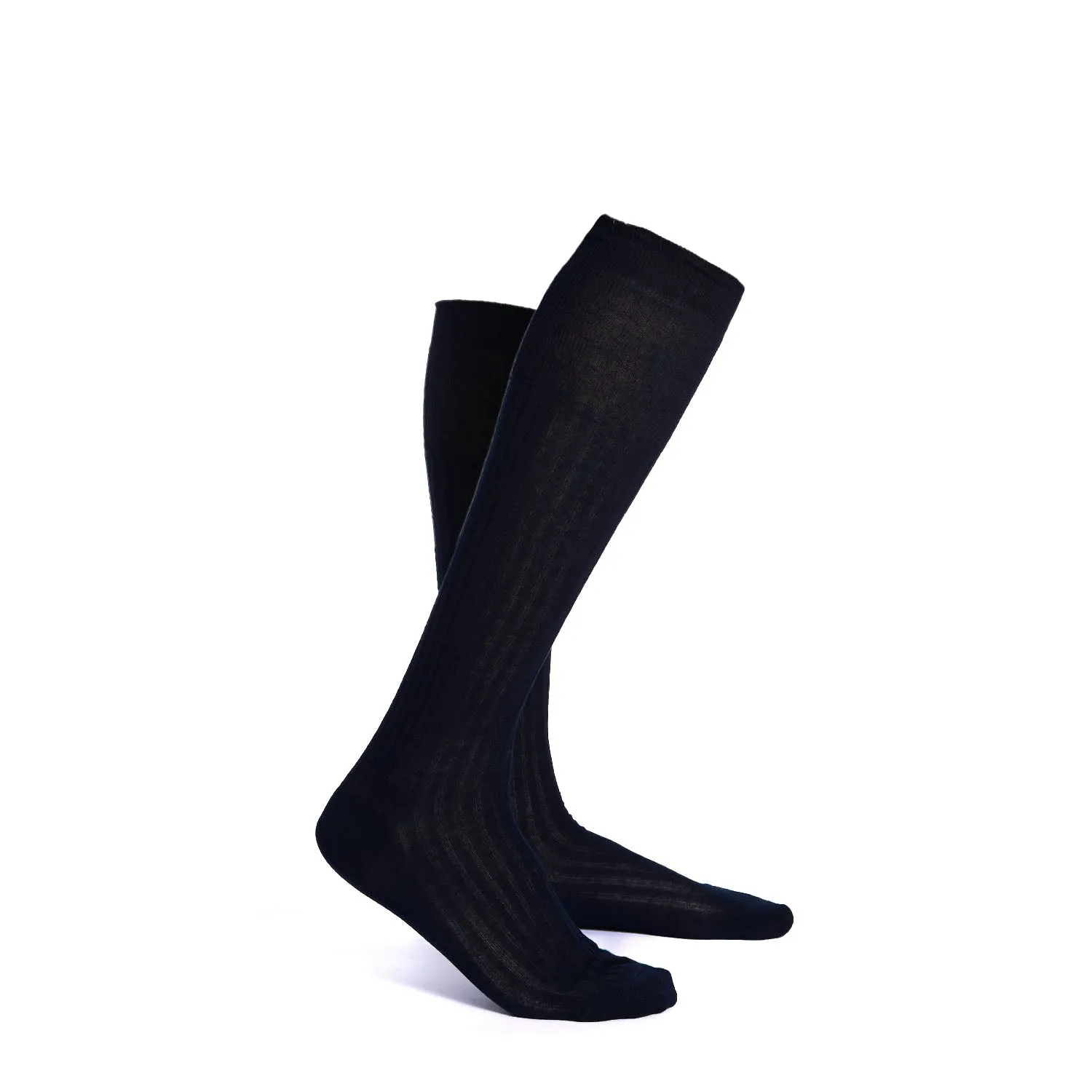 DARK BLUE LONG SOCKS