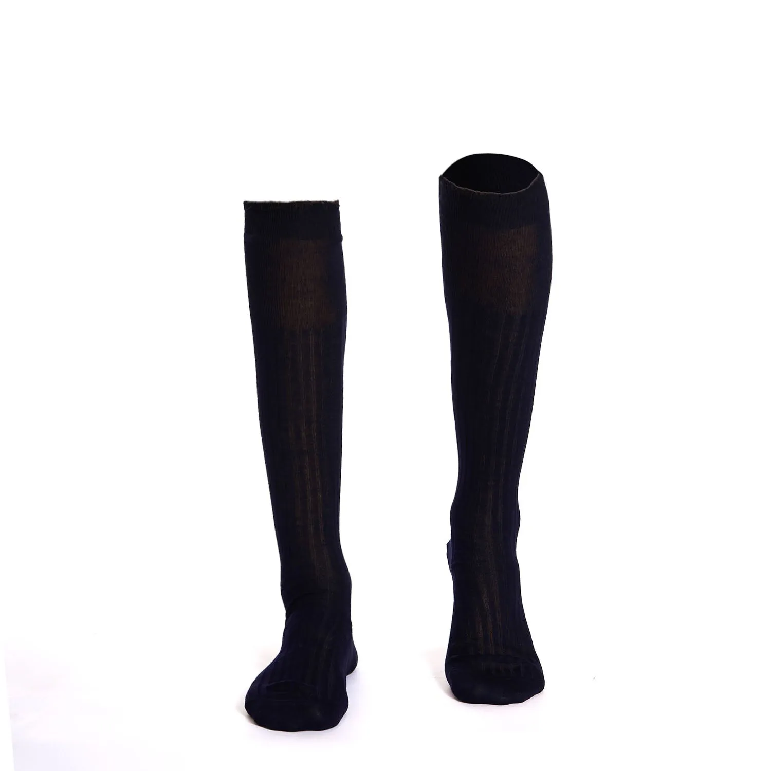 DARK BLUE LONG SOCKS