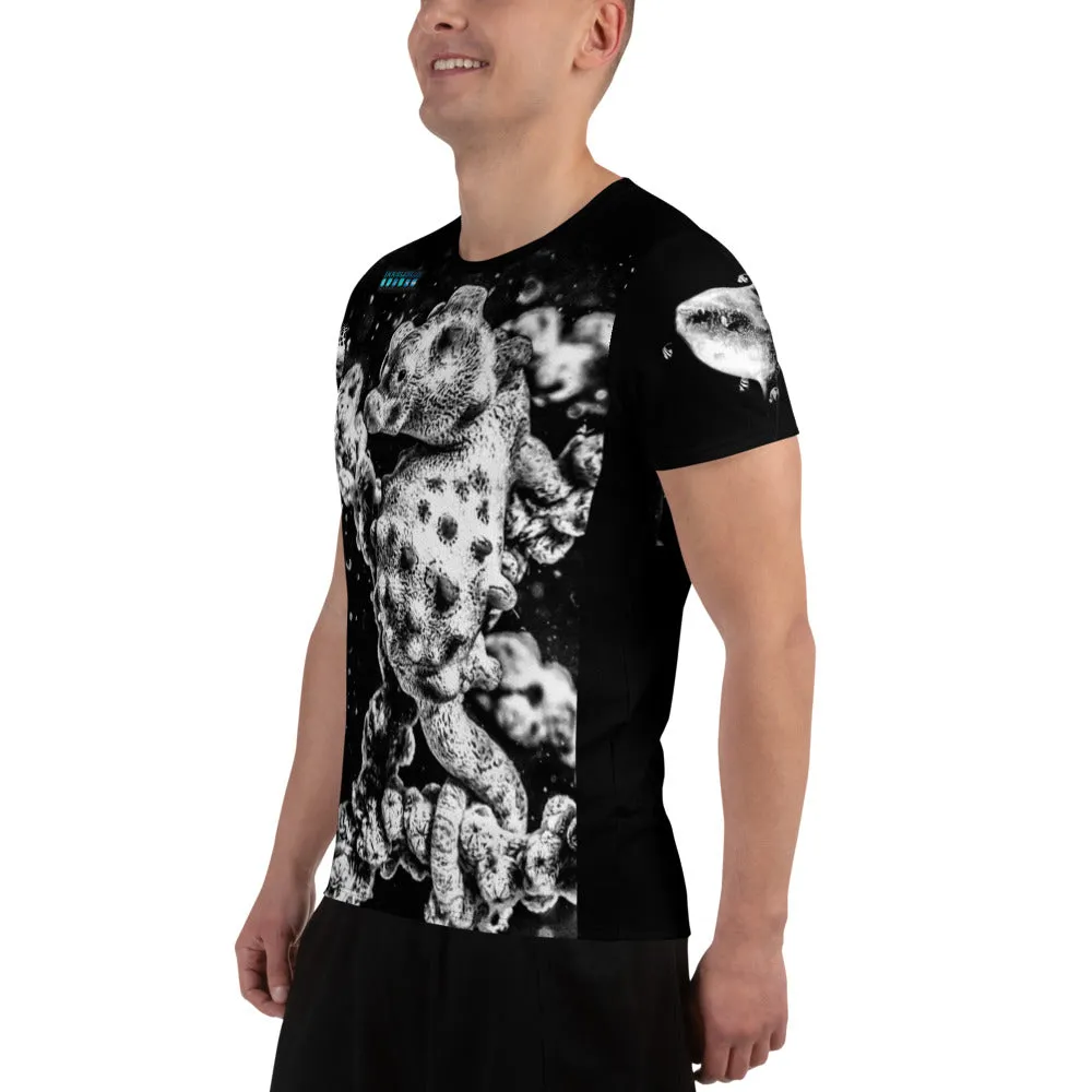 Double Blue Images Pygmy All-Over Print Men's Athletic T-shirt