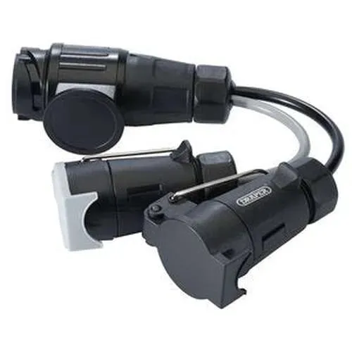 Draper 13-Pin Euro To 7-Pin N-Type/7-Pin S-Type Converter Dr-99661