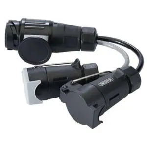 Draper 13-Pin Euro To 7-Pin N-Type/7-Pin S-Type Converter Dr-99661
