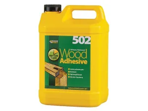 Everbuild 502 All Purpose Weatherproof Wood Adhesive 5 Litre