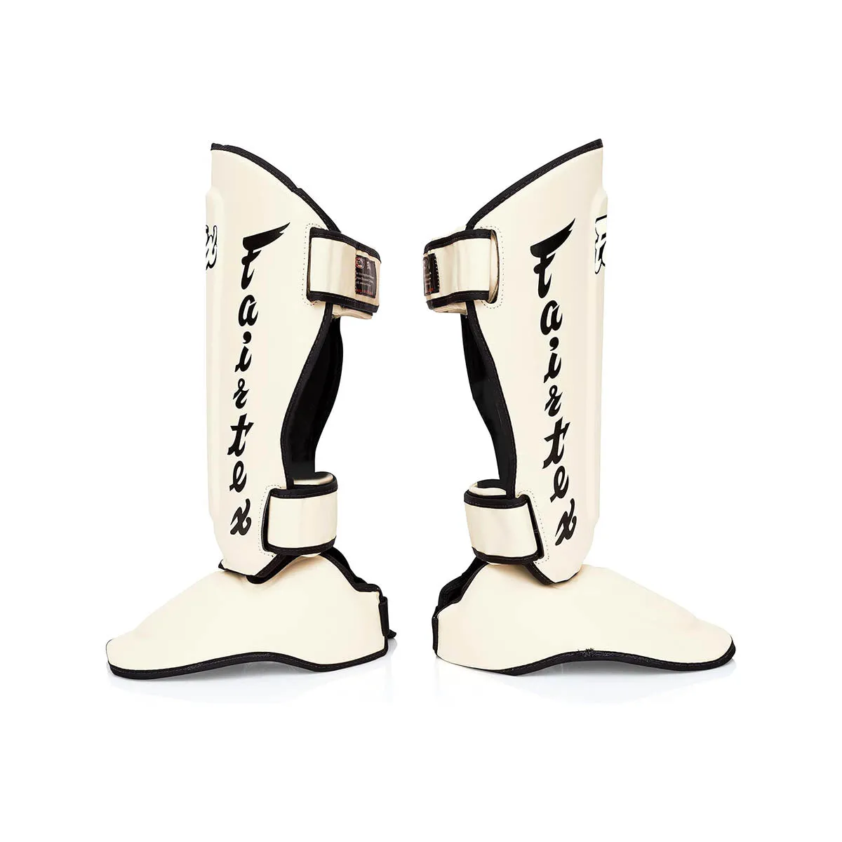 Fairtex SP7 Twister Detachable Shin Guards White