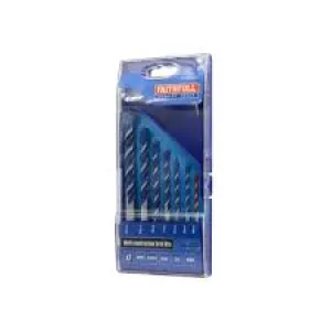 Faithfull 7 Piece Multi Construction Drill Bit Set