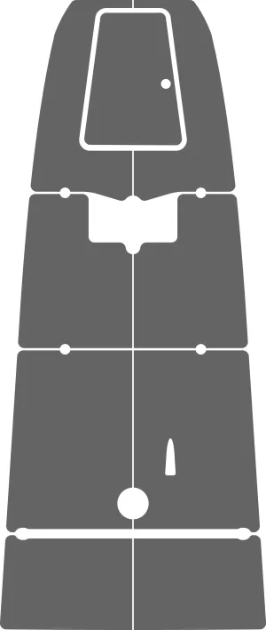 Farr 280 EVA Foam Non-Skid Kit (Brushed)