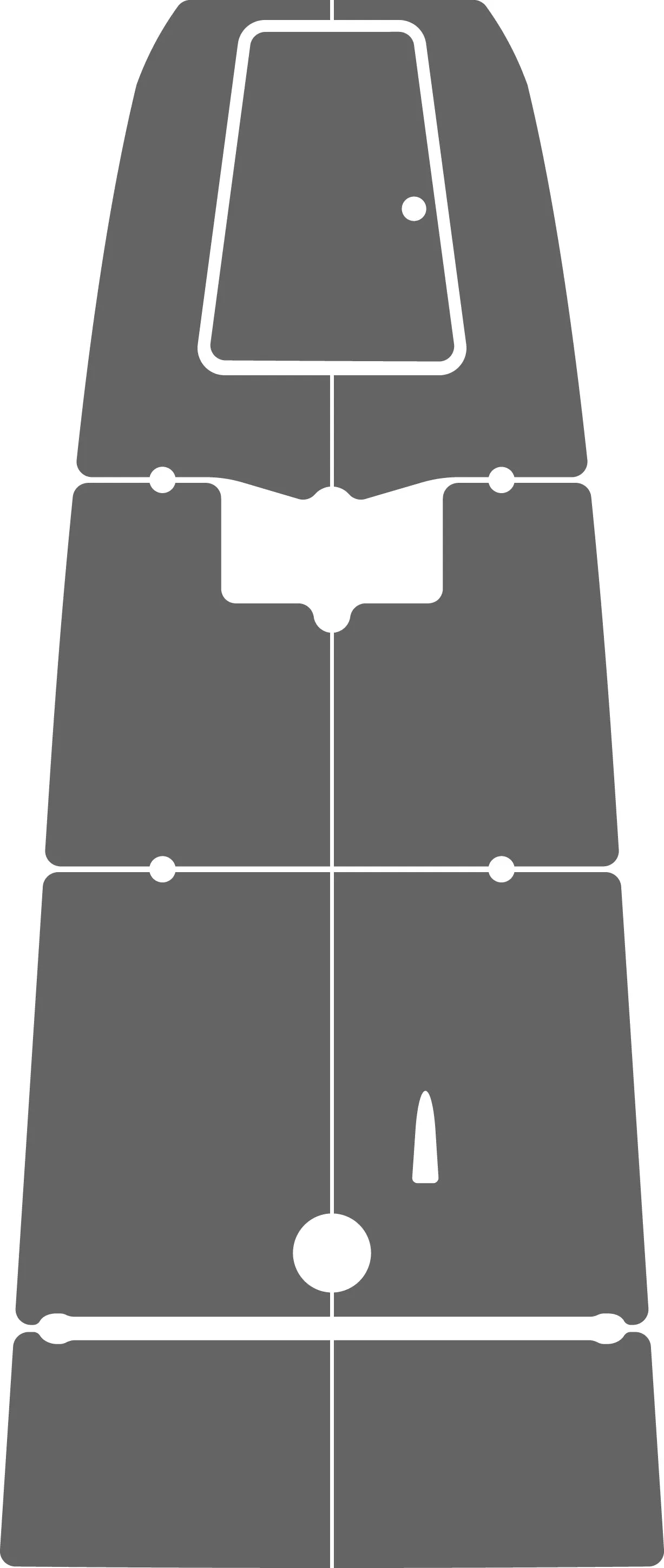 Farr 280 EVA Foam Non-Skid Kit (Brushed)