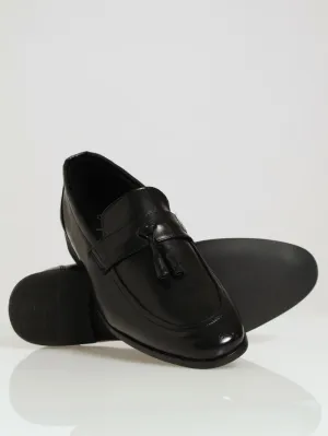 Fashion Slip On With Tassle - Black