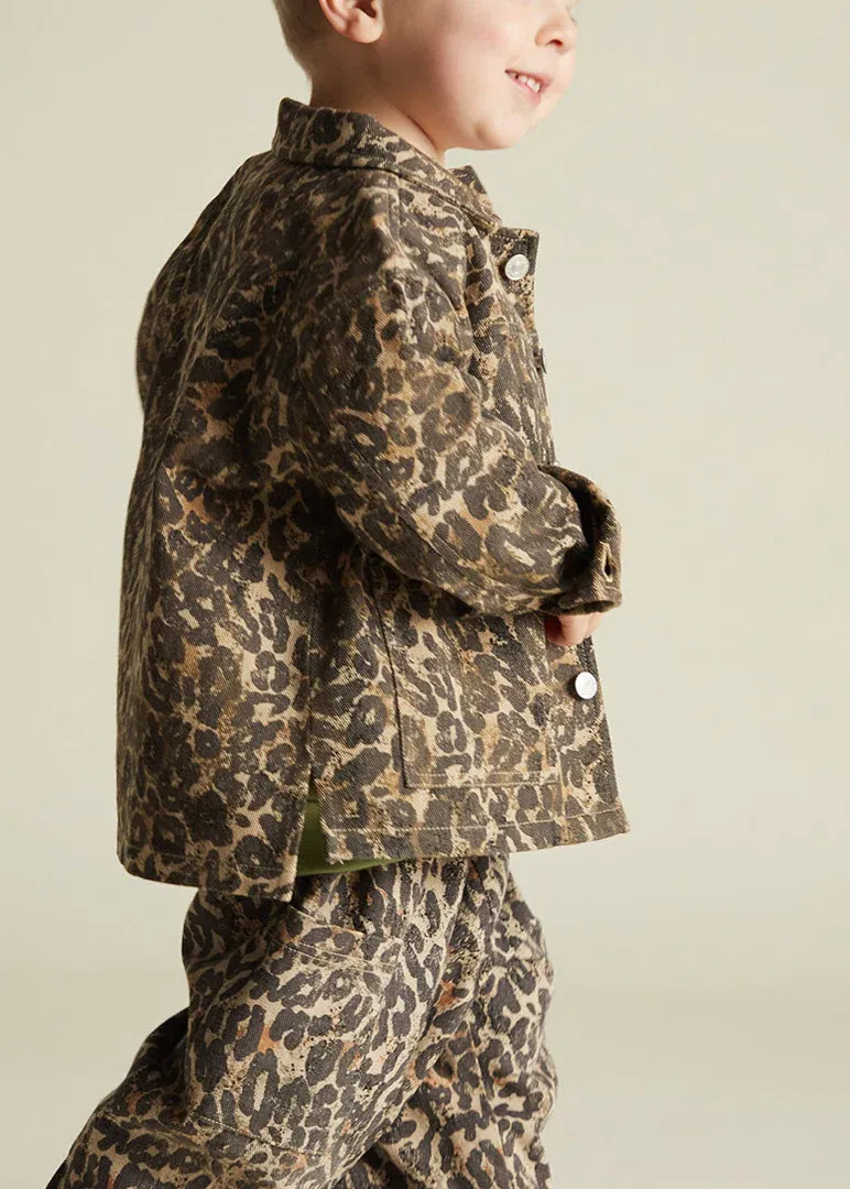 Fen Leopard Print Jacket