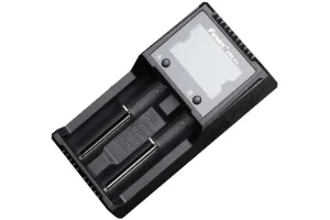 Fenix Flashlights Digital Smart Charger 2 Bay Black ARE-A2