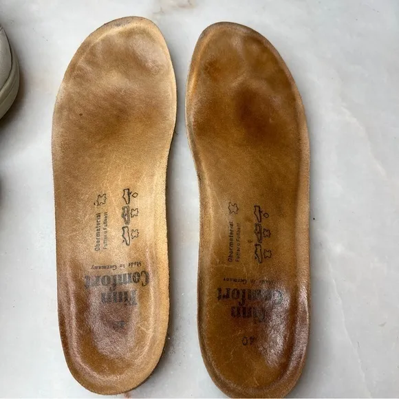 Finn Comfort Cusco Stone Nubuck Soft Footbed Sz 40 US 9 Walking Shoe