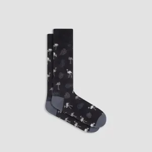Flamingo Mid-Calf Socks