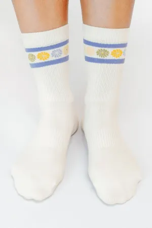 Flower Crown Knit Ankle Sock by The SoulShine Co.