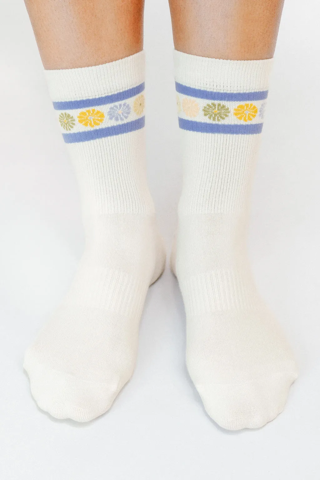 Flower Crown Knit Ankle Sock by The SoulShine Co.