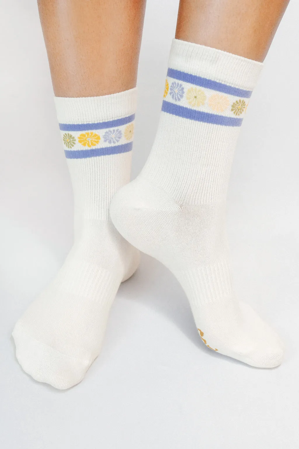 Flower Crown Knit Ankle Sock by The SoulShine Co.
