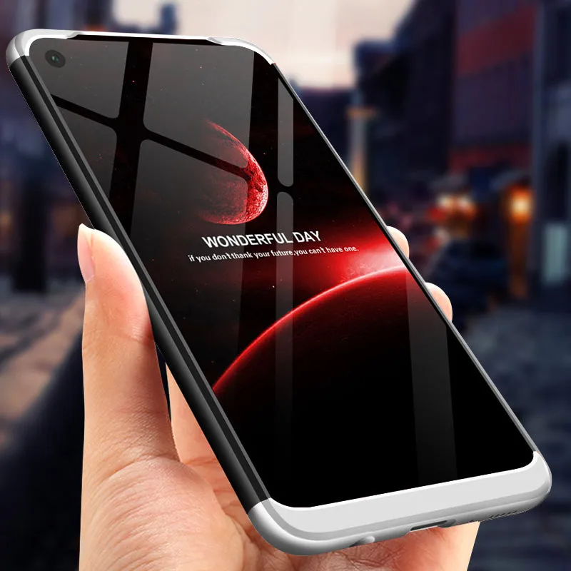 For HUAWEI Nova 6SE/P40 lite/Nova 7i Cellphone Case PC Full Protection Anti-Scratch Mobile Phone Shell Cover red