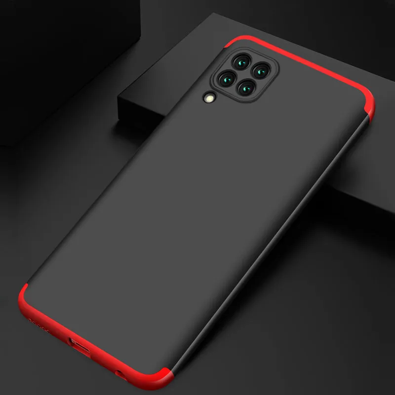 For HUAWEI Nova 6SE/P40 lite/Nova 7i Cellphone Case PC Full Protection Anti-Scratch Mobile Phone Shell Cover red