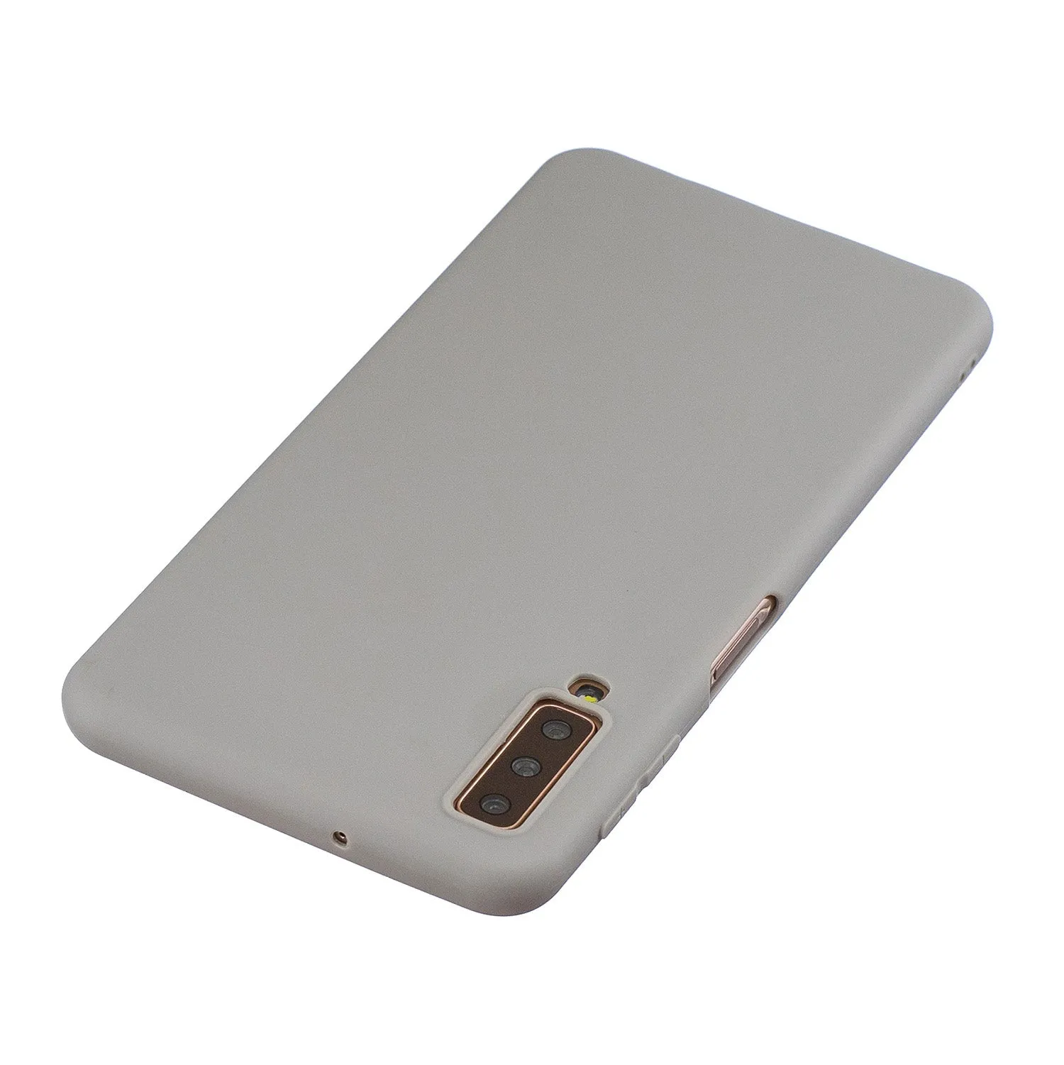 For Samsung A7 2018 Lovely Candy Color Matte TPU Anti-scratch Non-slip Protective Cover Back Case 12