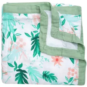 Four Layer Tropical Bamboo Blanket