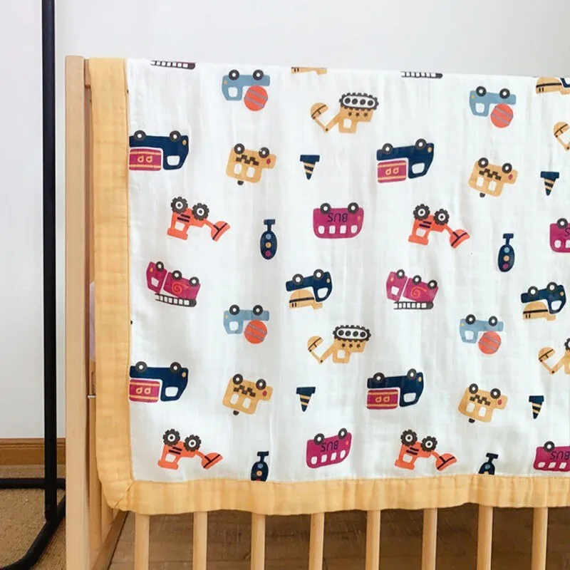 Four Layer Truck Bamboo Blanket