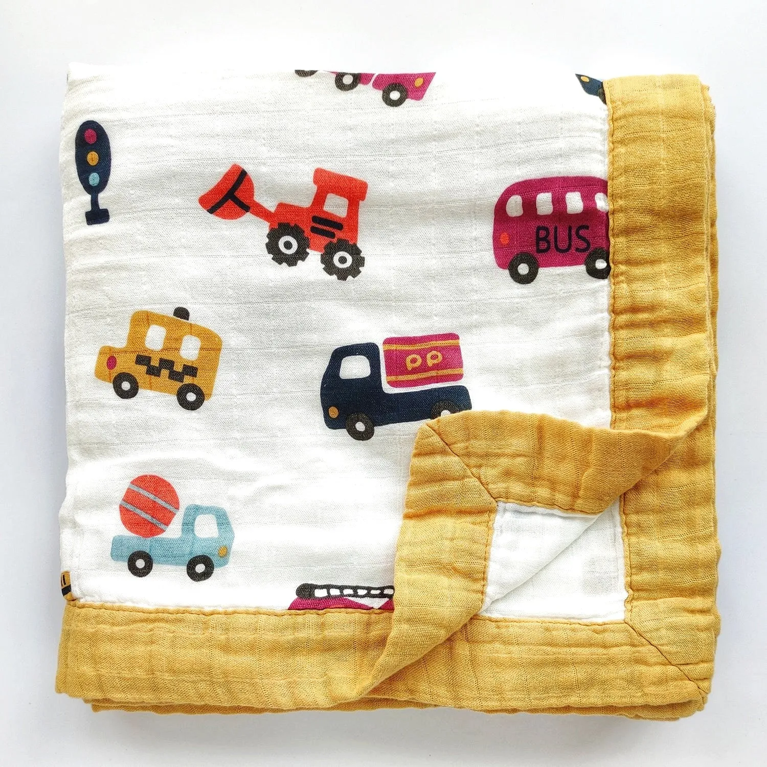 Four Layer Truck Bamboo Blanket