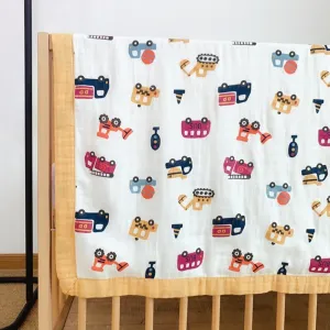 Four Layer Truck Bamboo Blanket