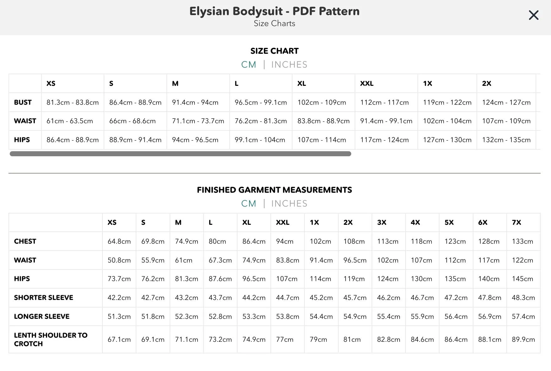 Friday Pattern Company - Elysian Bodysuit