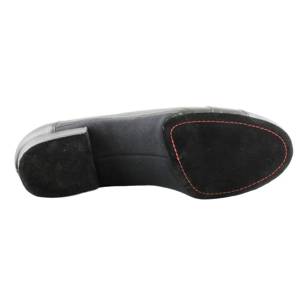 Galex 1115 Franco, Black Leather, Men's Smooth Dance Shoes