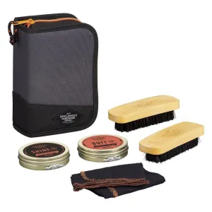GENTLEMEN'S HARDWARE Charcoal Shoe Shine Kit
