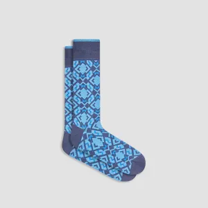 Geometric Mid-Calf Socks