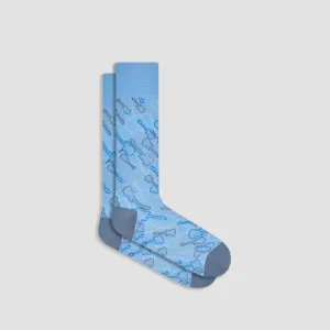 Guitar Mid-Calf Socks
