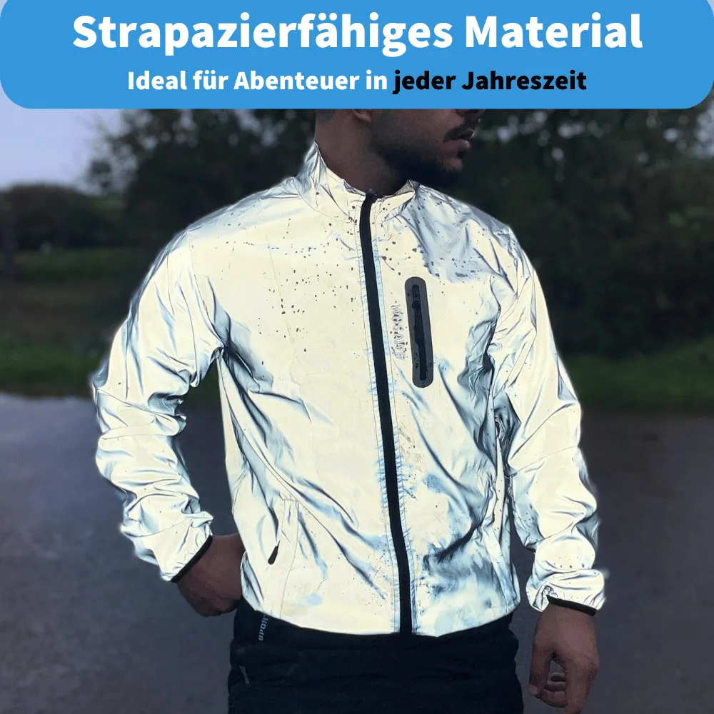 Haris - reflective & weatherproof men's cycling jacket