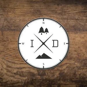 ID Compass Sticker