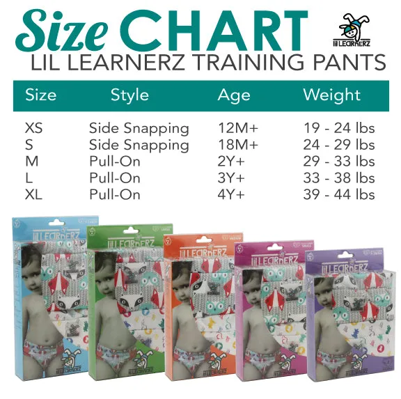 Kanga Care Lil Learnerz TokiBambino & Sweet 2 Pack - 5 Sizes