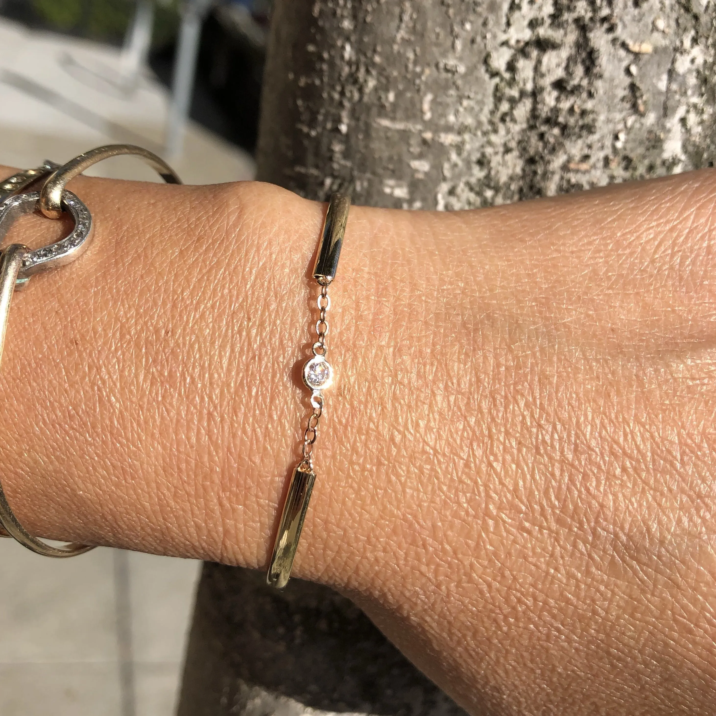 Karla Diamond Bangle
