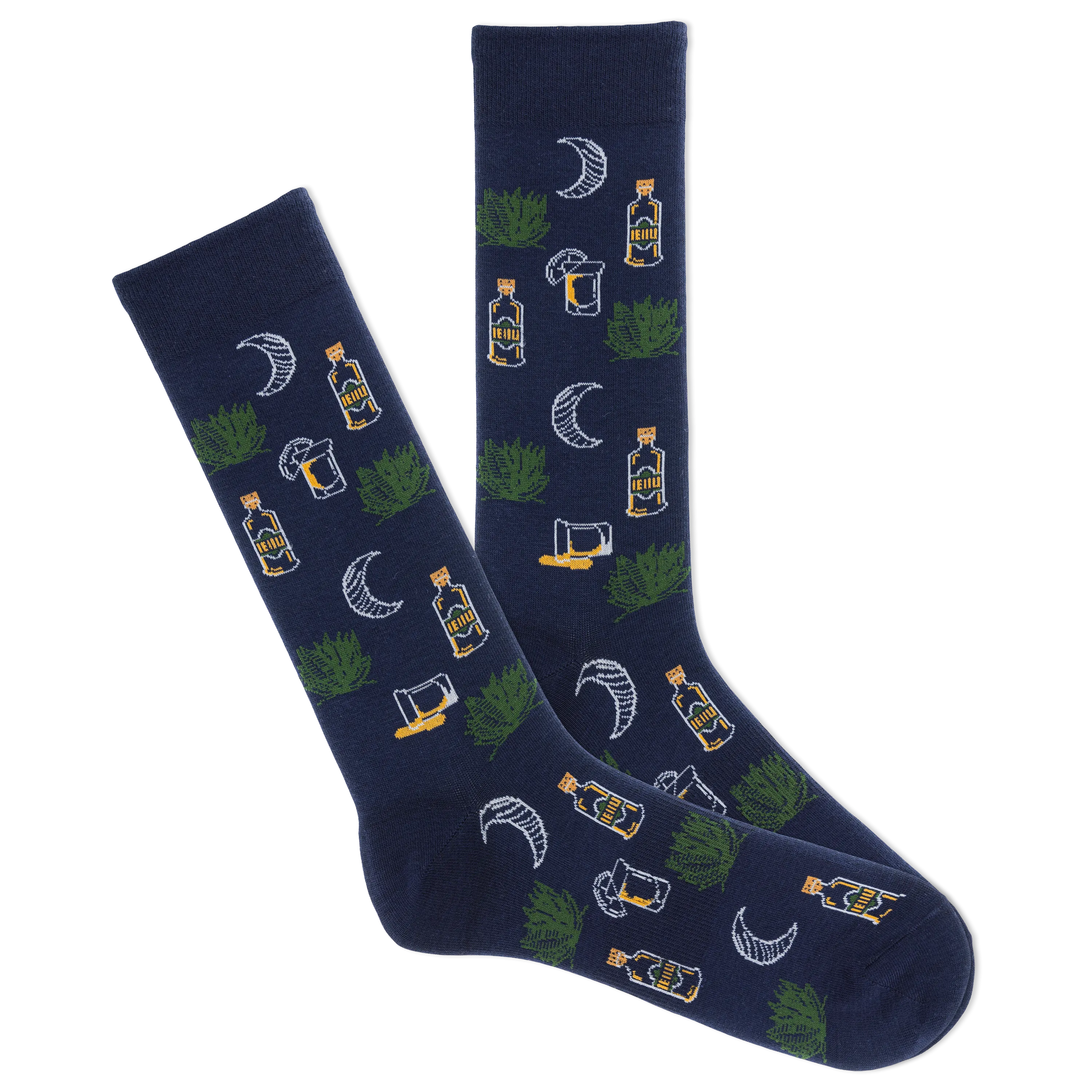 K.Bell Men's Tequila Nights Crew Sock