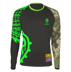 Keiki Koa Camo Performance Fishing Shirt